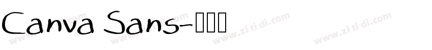 Canva Sans字体转换